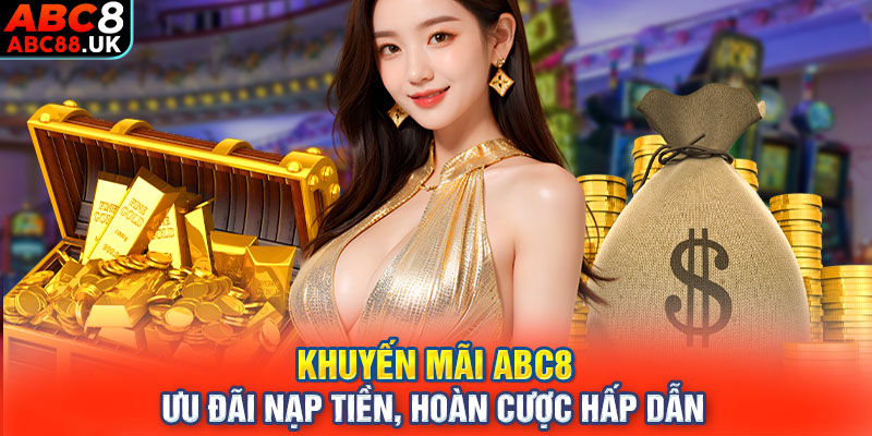 Khuyến Mãi ABC8 - Ưu Đãi Nạp Tiền, Hoàn Cược Hấp Dẫn