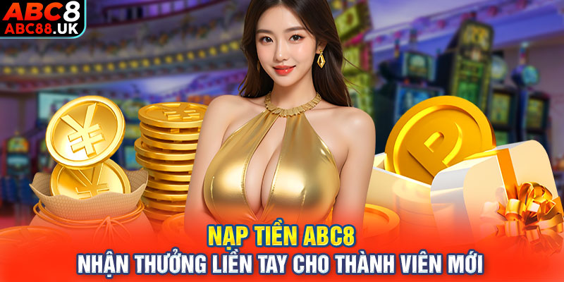 Nạp Tiền ABC8 Nhận Thưởng Liền Tay Cho Thành Viên Mới