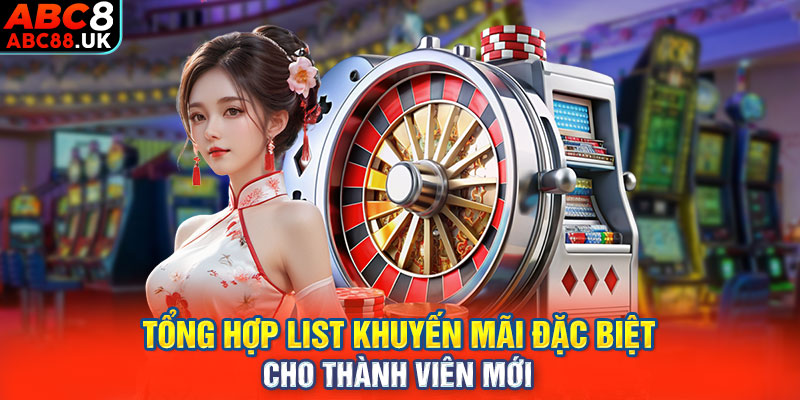 Tổng hợp list khuyến mãi đặc biệt cho thành viên mới